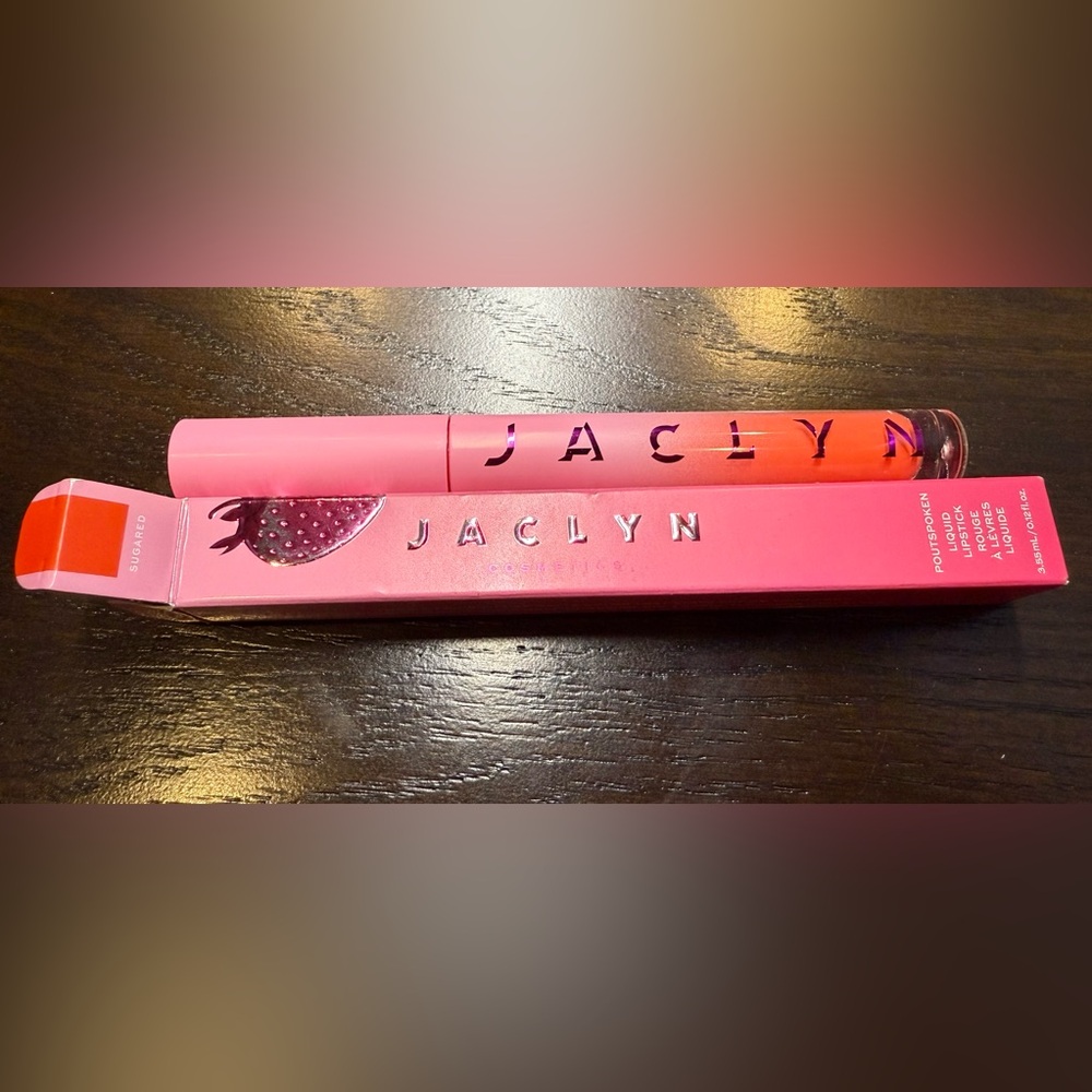 Sugared Jaclyn Cosmetics Poutspoken liquid lipstick nwt